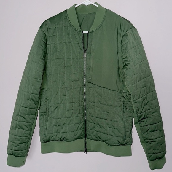 Lululemon Rival-side Bomber Jacket -Reversible Large - Picture 1 of 5